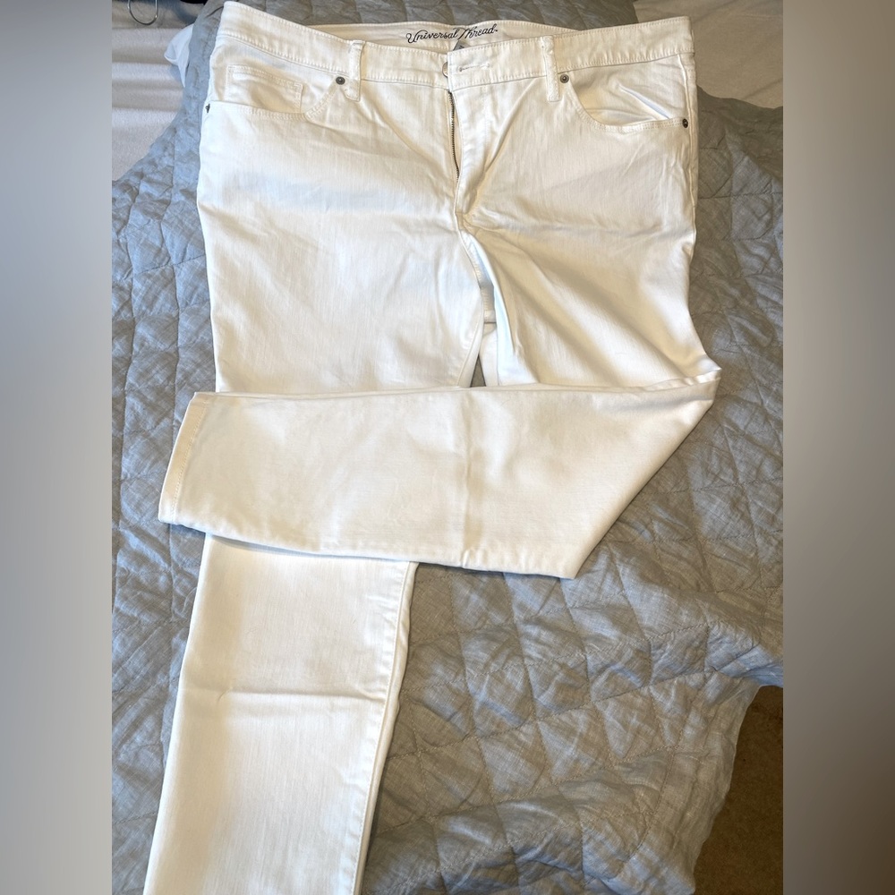 Universal Thread Skinny White Jeans